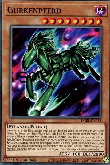 Cucumber Horse