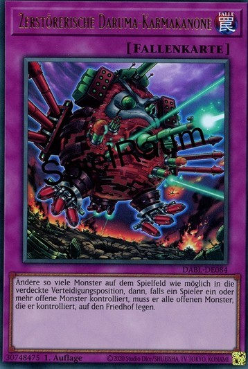 Destructive Daruma Karma Cannon