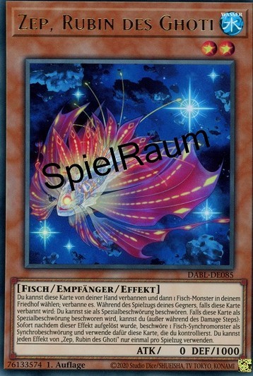 Zep, Ruby of the Ghoti