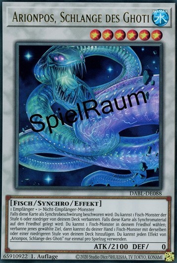 Arionpos, Serpent of the Ghoti