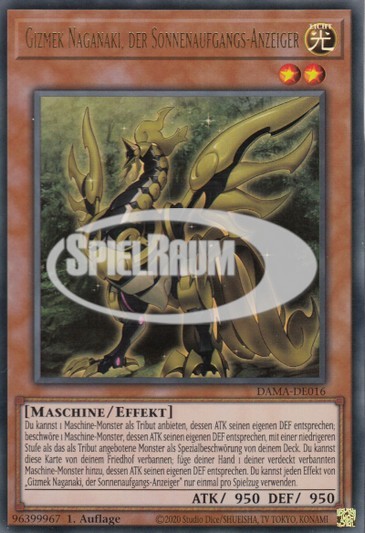 Gizmek Naganaki, the Sunrise Signaler