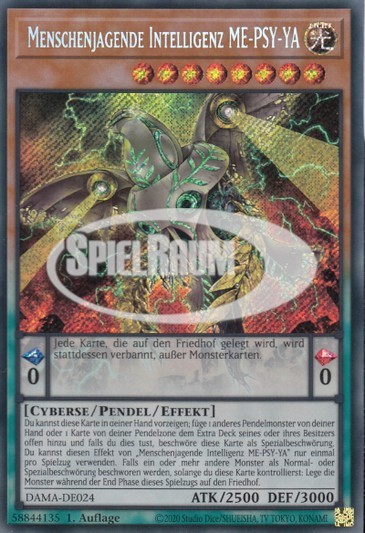 Antihuman Intelligence ME-PSY-YA (V.1 - Secret Rare)