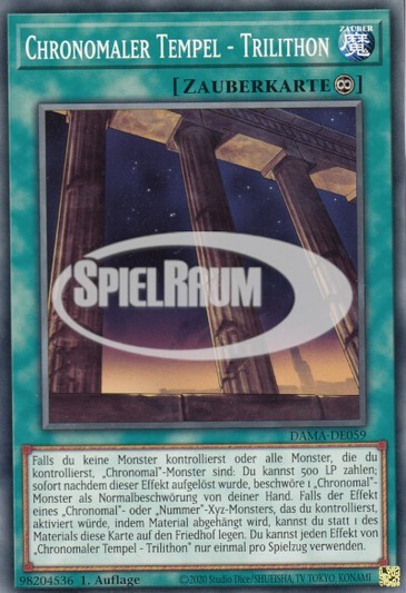 Chronomaly Temple - Trilithon