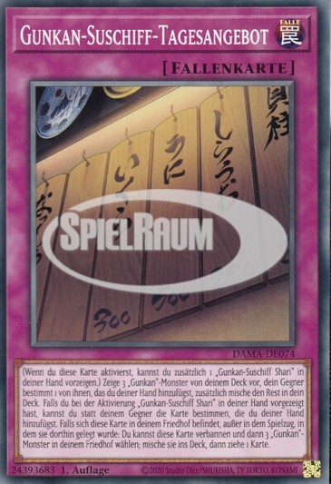 Gunkan Suship Daily Special