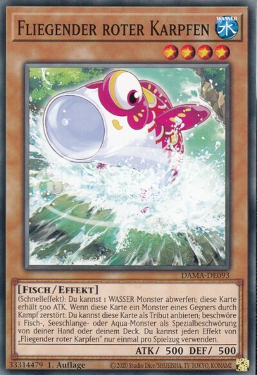 Flying Red Carp