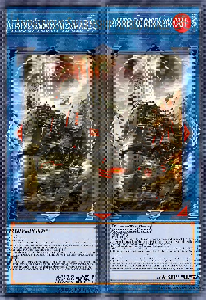 Amphibious Swarmship Amblowhale (V.2 - Ultra Rare) Single: Yu-Gi-Oh! Dark Neostorm Einzelkarte