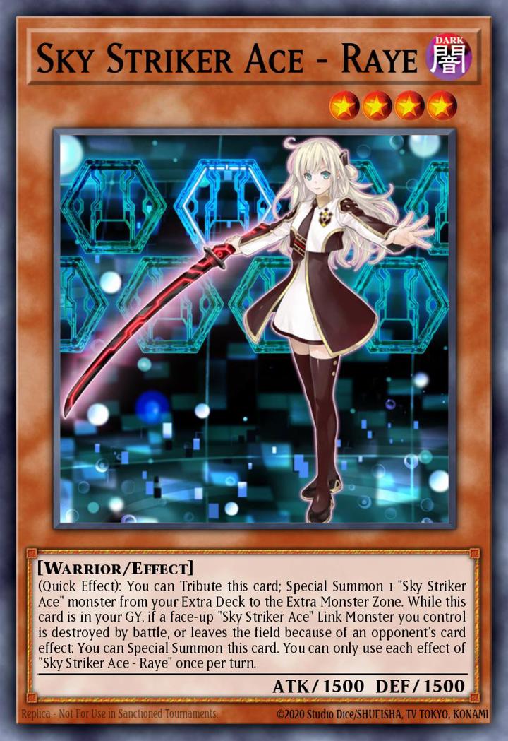 Sky Striker Ace - Raye Single: Yu-Gi-Oh! Dark Saviors Einzelkarte