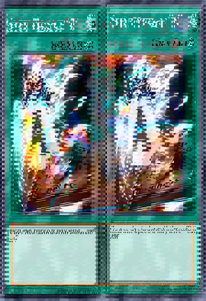Spirit Message "N"
