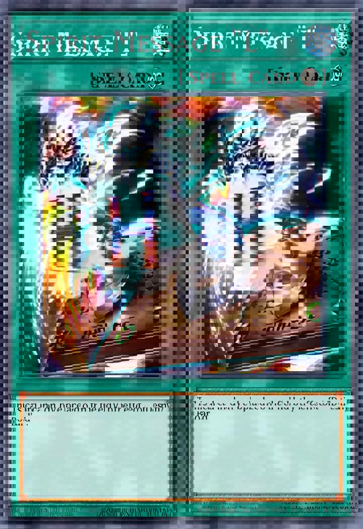 Spirit Message "L"