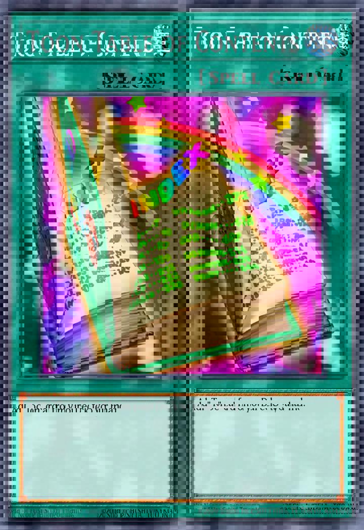 Toon Table of Contents