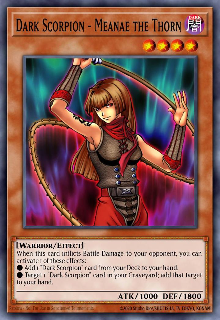 Dark Scorpion - Meanae the Thorn Single: Yu-Gi-Oh! Dark Crisis (25th Anniversary Edition) Einzelkarte