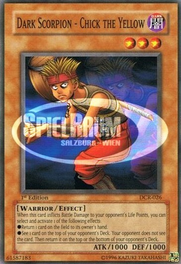 Dark Scorpion - Chick the Yellow (V.1 - Common)