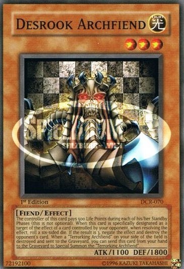 Desrook Archfiend (V.1 - Common)