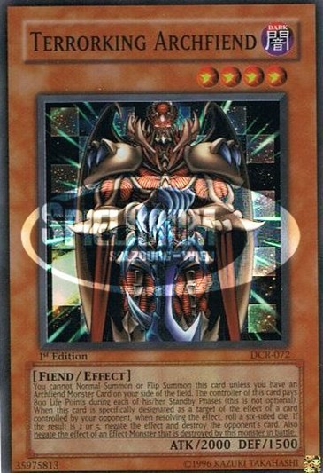 Terrorking Archfiend (V.1 - Super Rare)