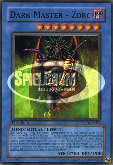 Dark Master - Zorc (V.1 - Super Rare)