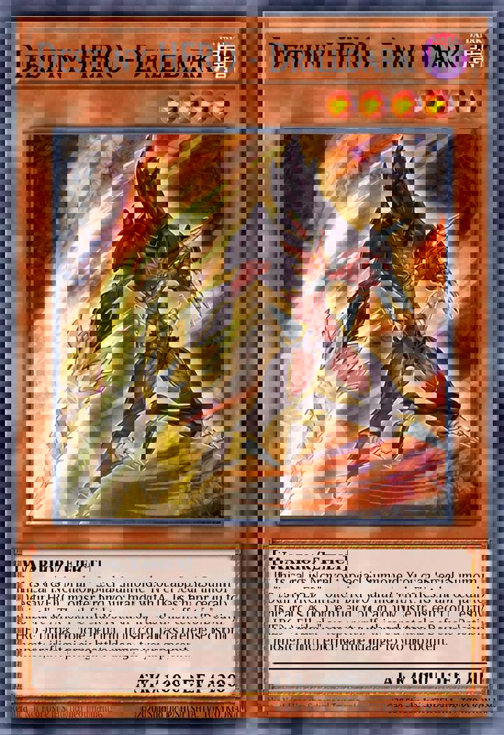 Destiny HERO - Drilldark Single: Yu-Gi-Oh! Destiny Soldiers Einzelkarte