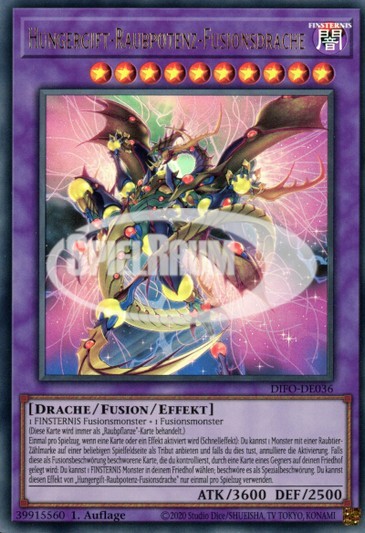 Starving Venom Predapower Fusion Dragon