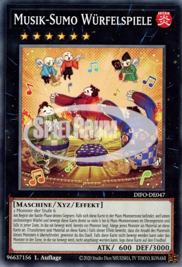 Musical Sumo Dice Games