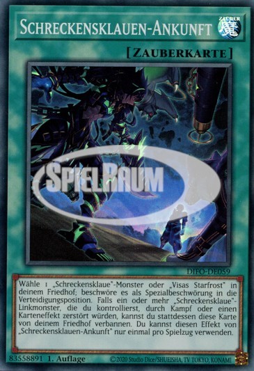 Scareclaw Arrival