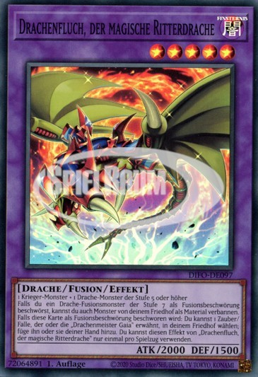 Curse of Dragon, the Magical Knight Dragon