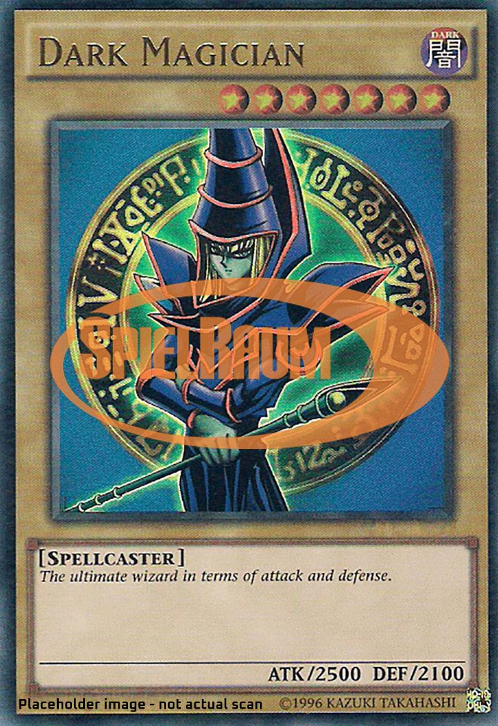 Dark Magician (V.1 - Rare)