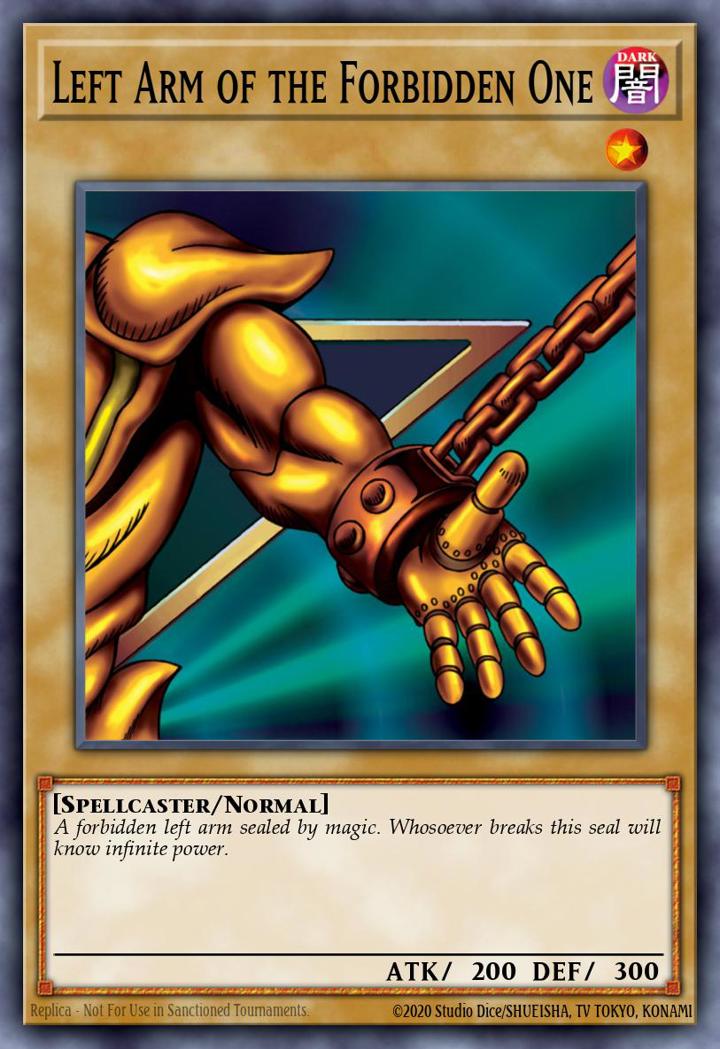 Left Arm of the Forbidden One (V.1 - Rare)