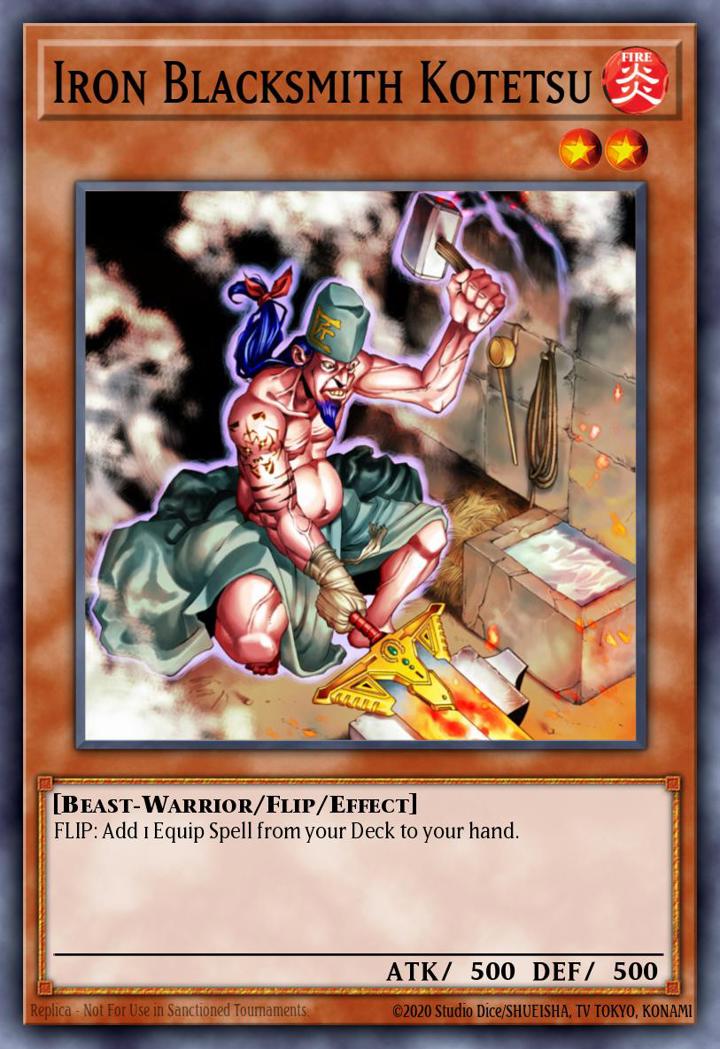 Iron Blacksmith Kotetsu (V.4 - Rare) Single: Yu-Gi-Oh! Duelist League 12 Einzelkarte