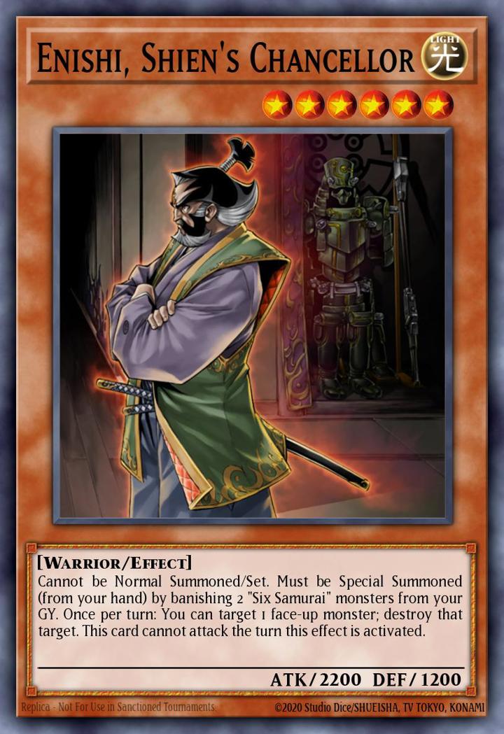 Enishi, Shien's Chancellor (V.1 - Rare)