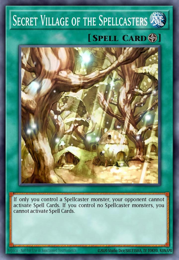 Secret Village of the Spellcasters (V.1 - Rare)