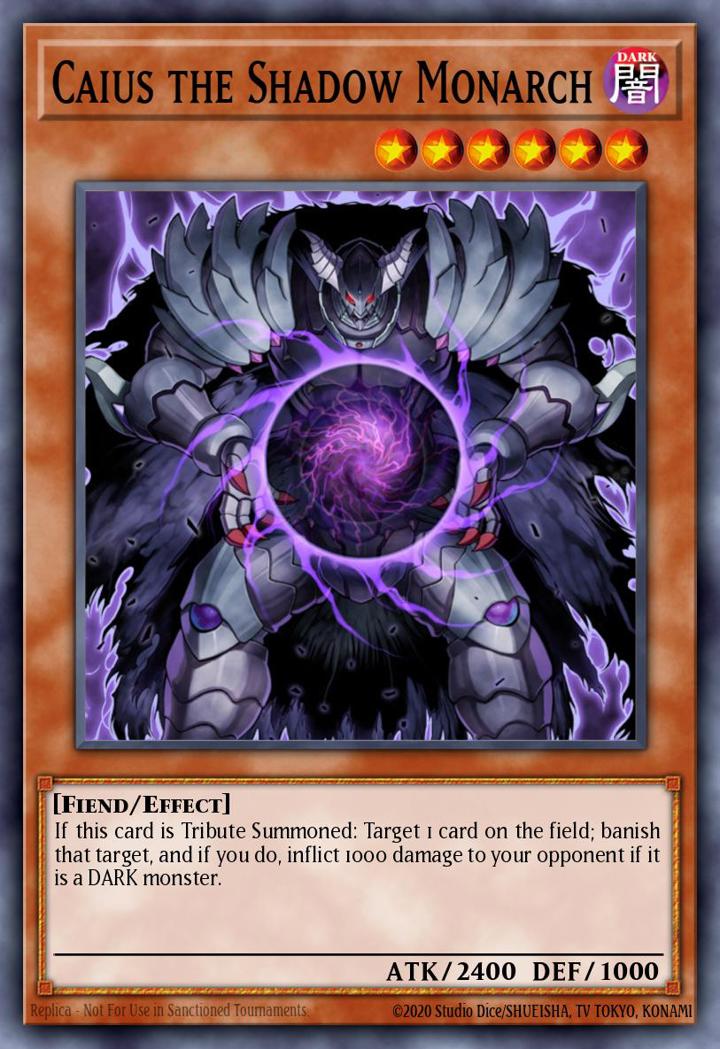 Caius the Shadow Monarch (V.1 - Rare)
