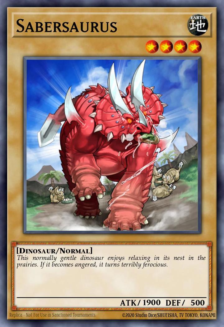 Sabersaurus (V.1 - Rare)