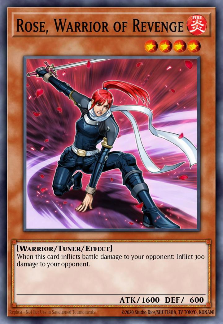 Rose, Warrior of Revenge (V.1 - Rare)