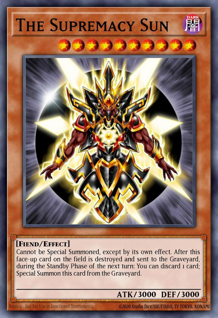 The Supremacy Sun (V.1 - Rare)