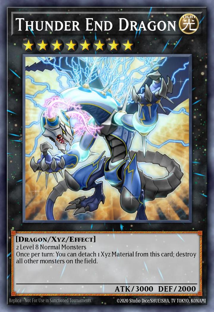 Thunder End Dragon (V.1 - Rare)