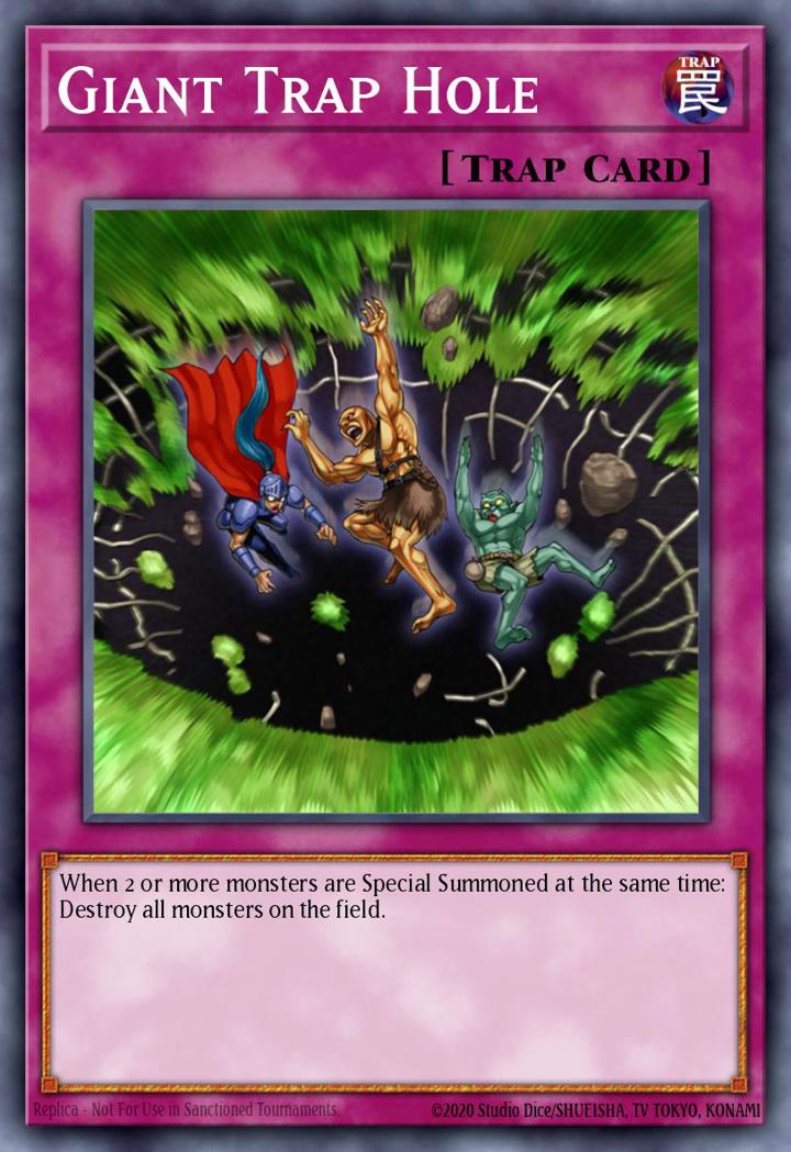 Giant Trap Hole (V.1 - Rare)