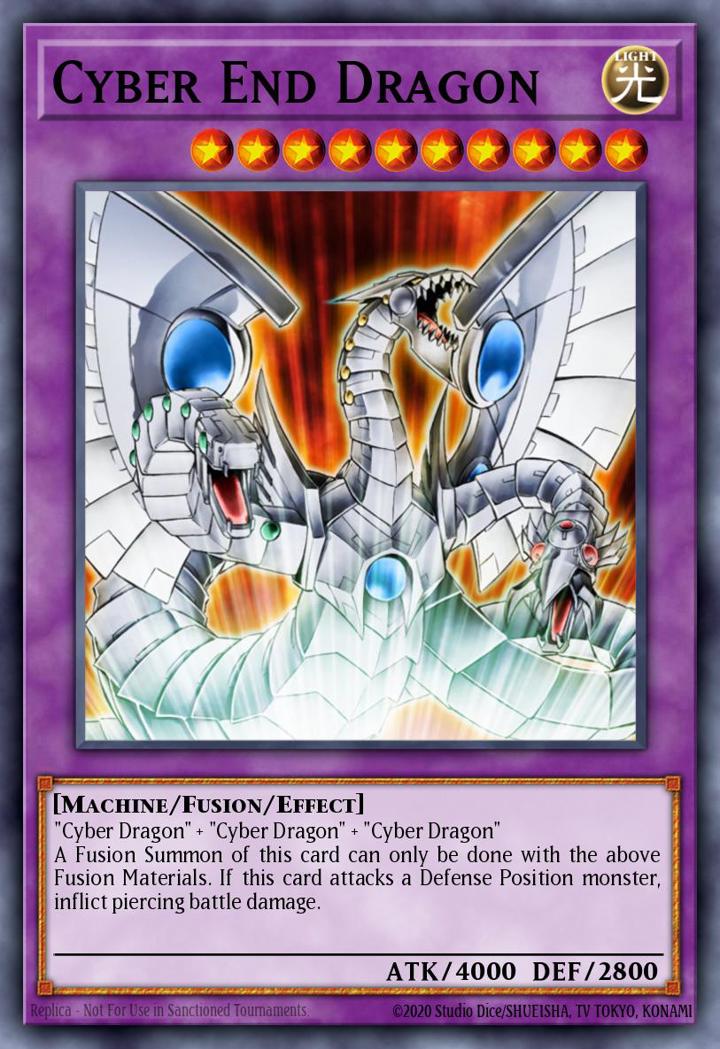 Cyber End Dragon (V.1 - Rare)