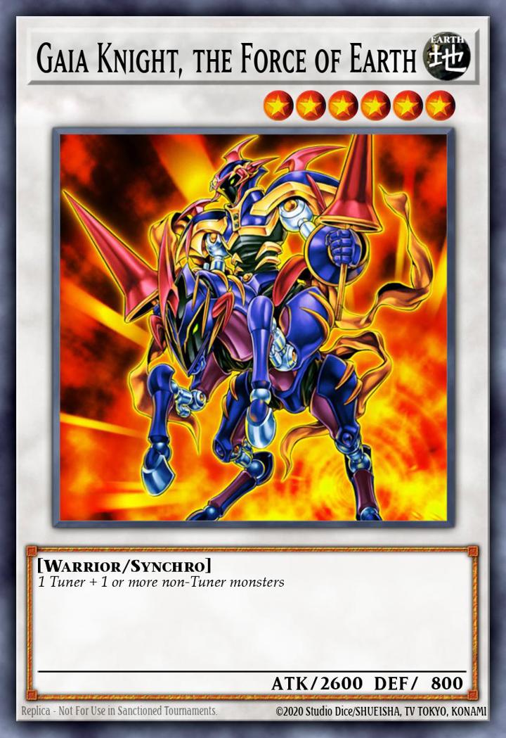 Gaia Knight, the Force of Earth (V.1 - Rare)