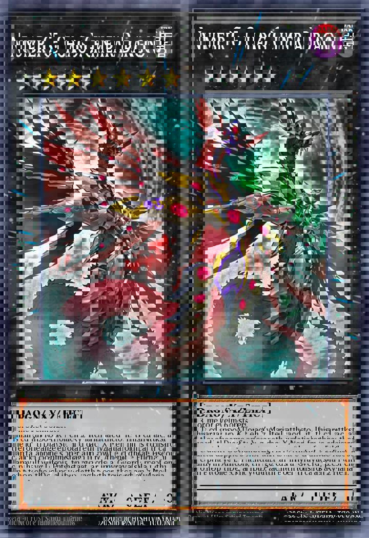 Number C5: Chaos Chimera Dragon