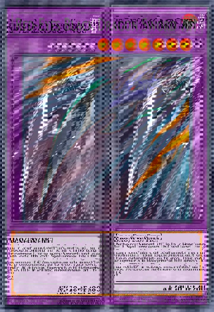 Red-Eyes Black Dragon Sword