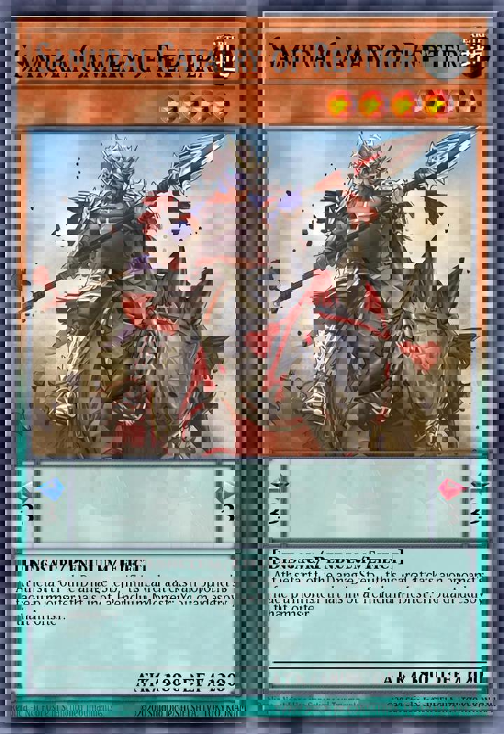 Samurai Cavalry of Reptier (V.2 - Ultra Rare)
