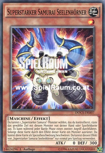 Superheavy Samurai Soulhorns