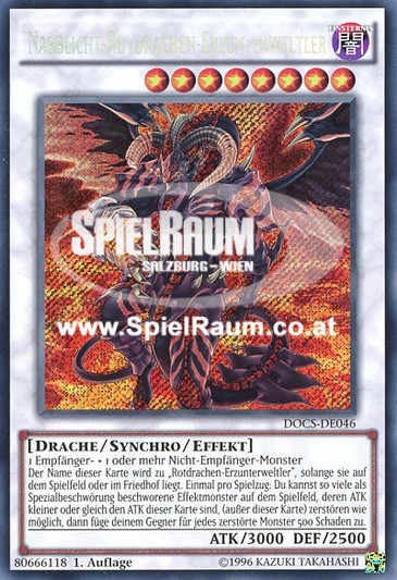 Scarlight Red Dragon Archfiend (V.1 - Secret Rare)