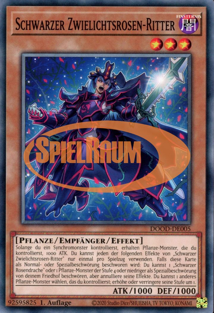 Twilight Rose Black Knight