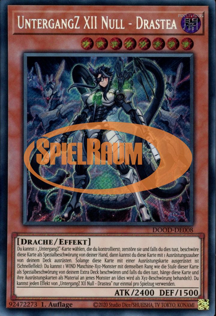 DoomZ XII Zero - Drastea (V.1 - Secret Rare)