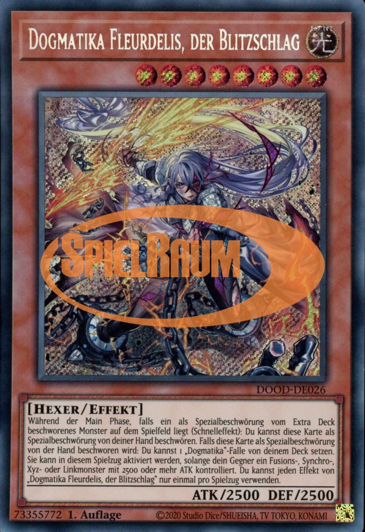 Dogmatika Fleurdelis, the Thunderbolt (V.1 - Secret Rare)