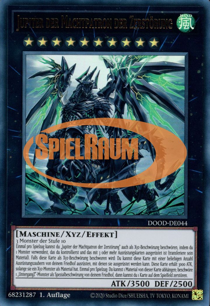 Jupiter the Power Patron of Destruction (V.1 - Ultra Rare)