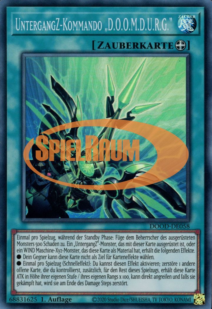DoomZ Command "D.O.O.M.D.U.R.G."