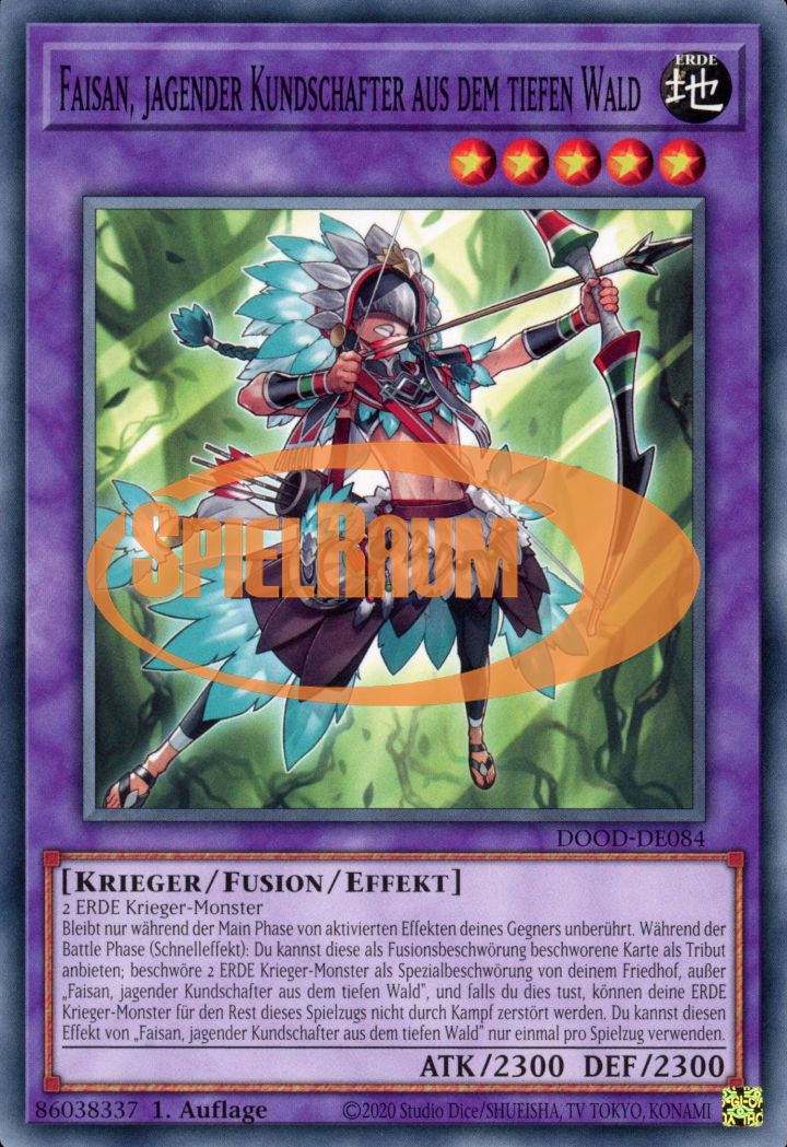 Faisan, Hunting Scout of the Deep Forest