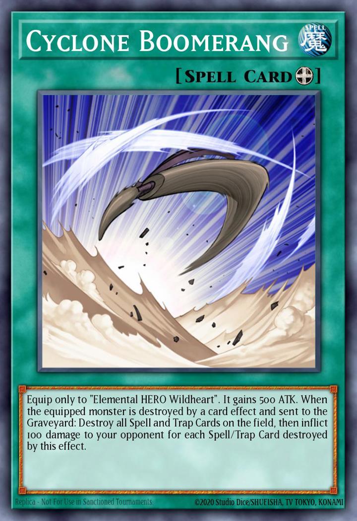 Cyclone Boomerang Single: Yu-Gi-Oh! Duelist Pack: Jaden Yuki 2 Einzelkarte