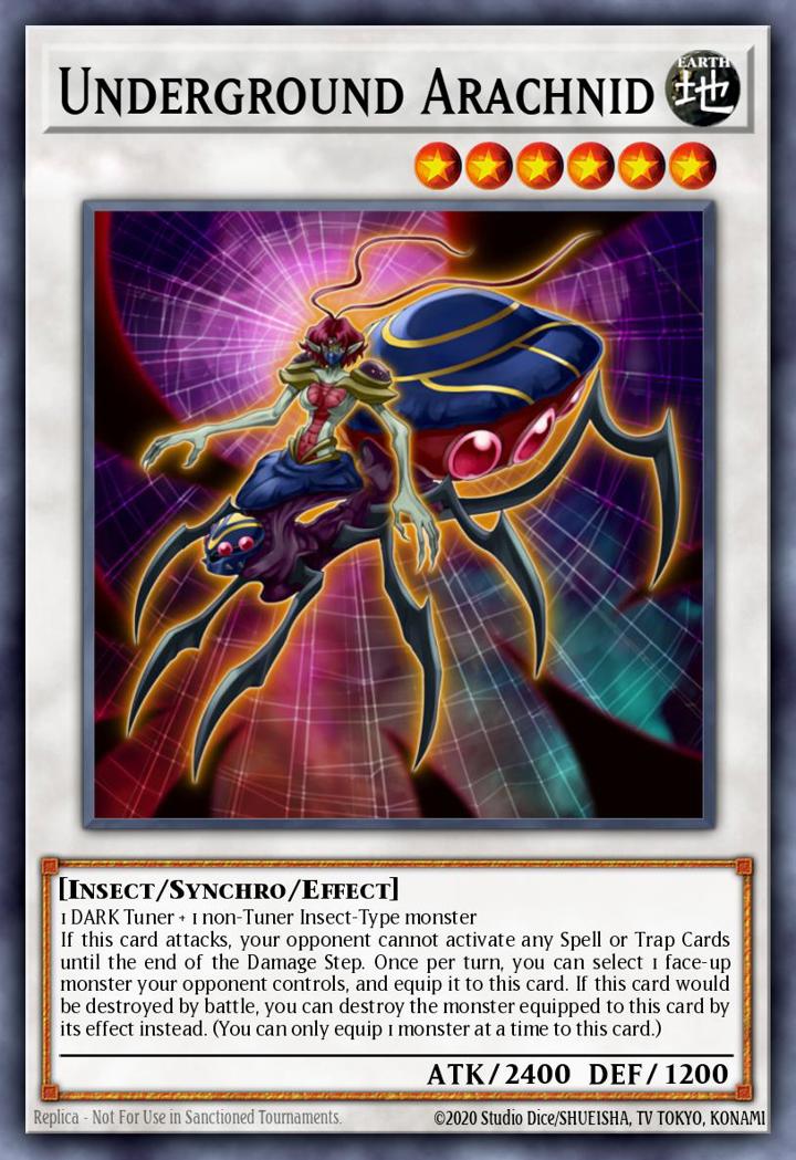Underground Arachnid Single: Yu-Gi-Oh! Duelist Pack Collection Tin 2011 Einzelkarte